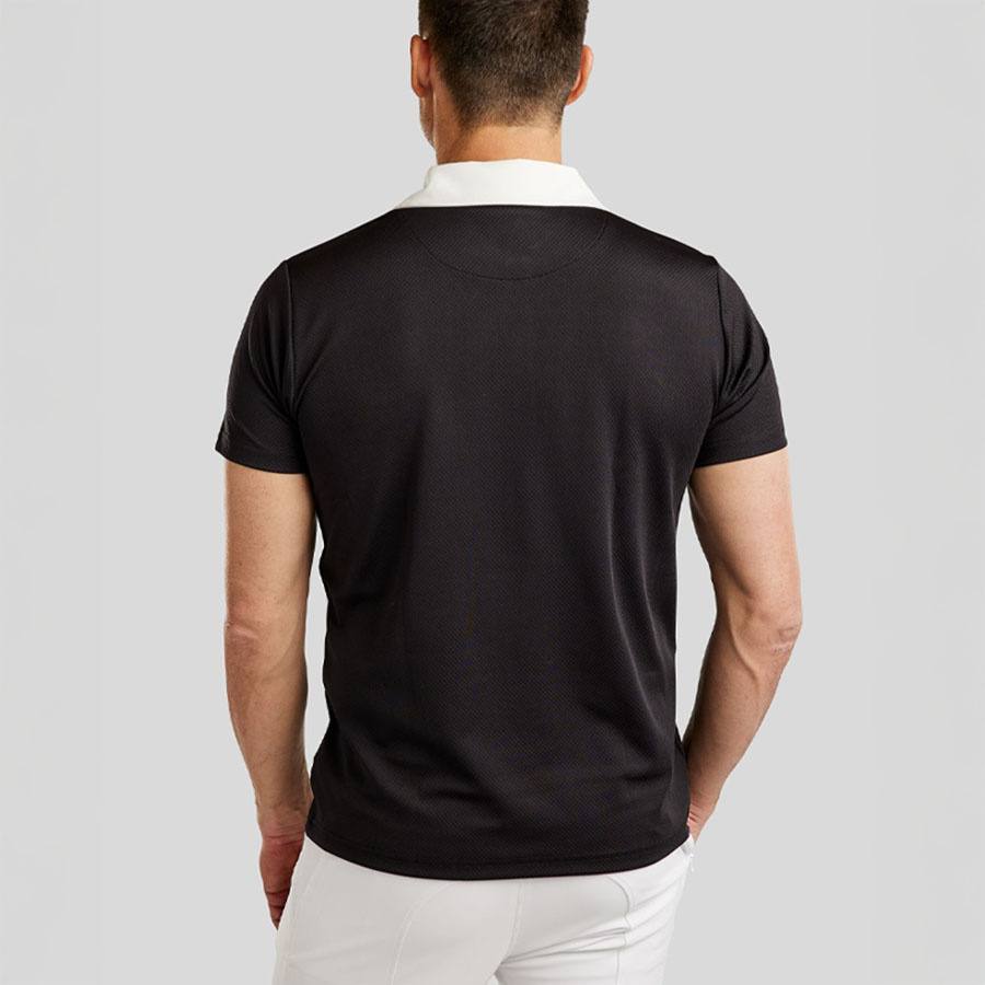 Wedstrijdshirt Heren MoWill Short Sleeve Zwart