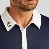Wedstrijdshirt Heren MoWill Short Sleeve Marineblauw Wedstrijdshirt Heren MoWill Short Sleeve Marineblauw