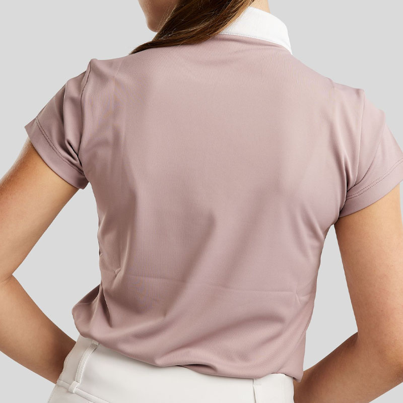 Wedstrijdbovenstuk Kind/Junior MoSparkle Champagne Crystals Blush