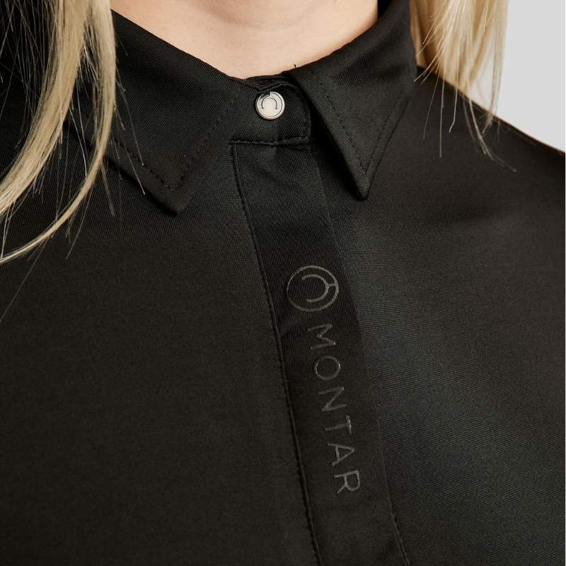 Poloshirt Clubwear Zwart