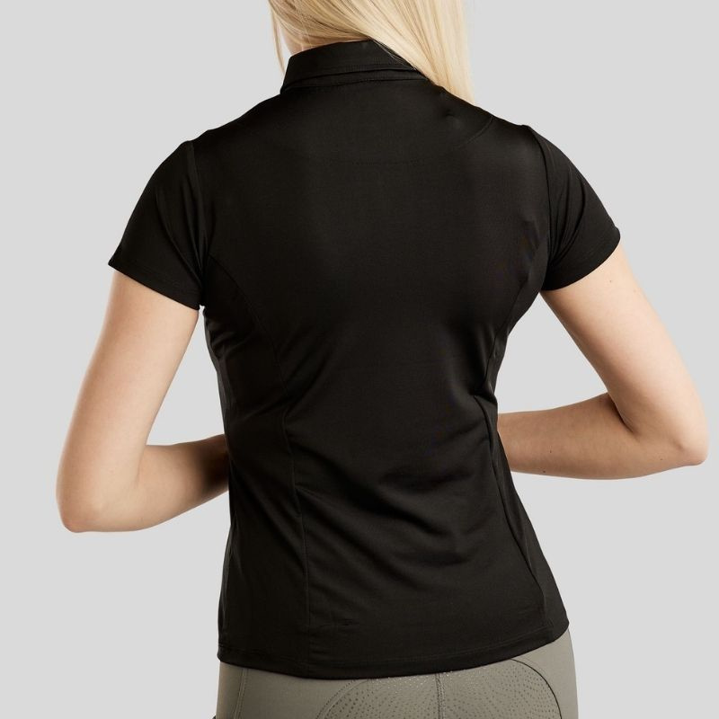 Poloshirt Clubwear Zwart