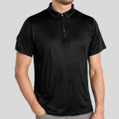 Heren Poloshirt Clubwear Zwart Heren Poloshirt Clubwear Zwart
