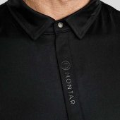 Heren Poloshirt Clubwear Zwart Heren Poloshirt Clubwear Zwart