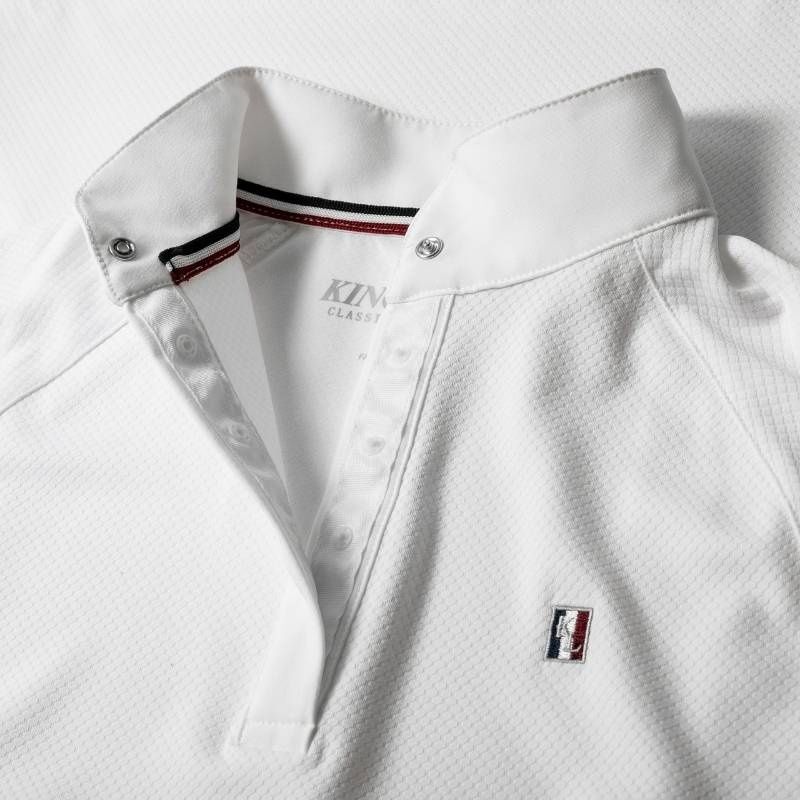 Wedstrijdbovenstuk Kind/Junior Classic Short Sleeve Wit