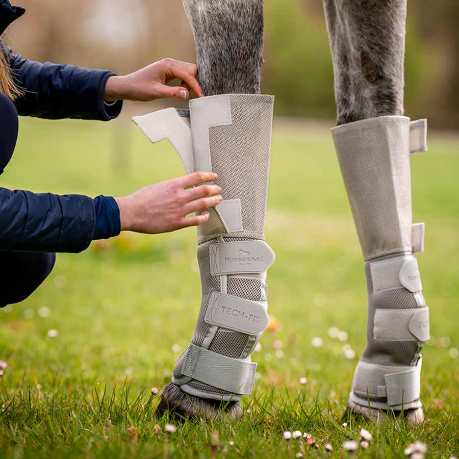 Vliegbescherming Rambo Tech Fit Flyboot Zilver