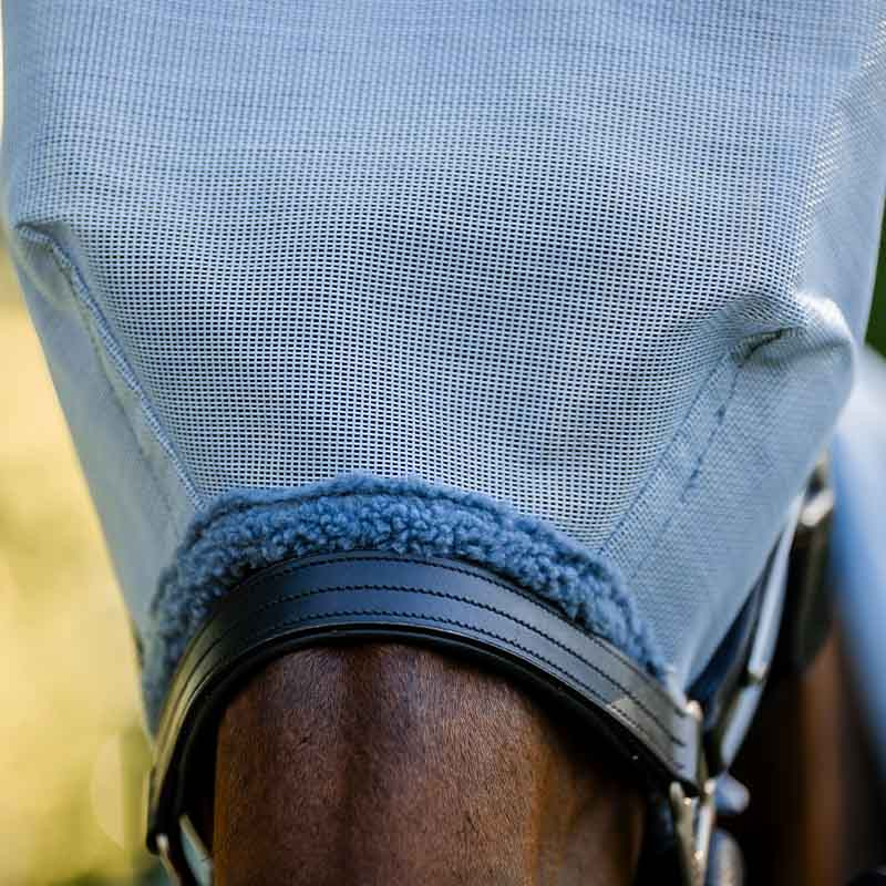 Vliegen oornetje Amigo Lichtblauw/Blauw/Zilver