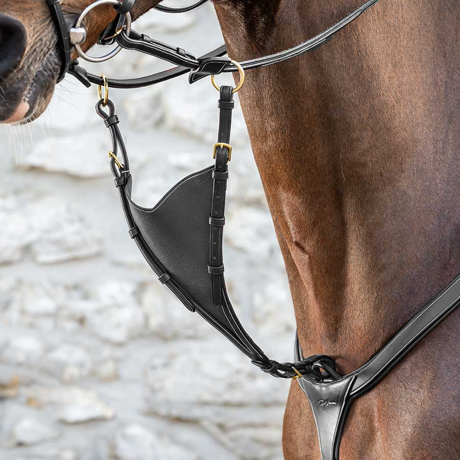 Korte Martingaal Soft Bib DC Zwart
