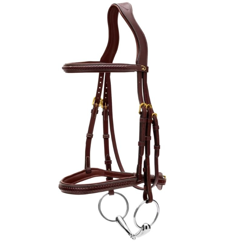 Hoofdstel zonder Sperriem Plaited Dyon Collection Bruin