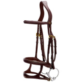 Hoofdstel Dubbele Neusriem Dyon Collection Bruin Hoofdstel Dubbele Neusriem Dyon Collection Bruin