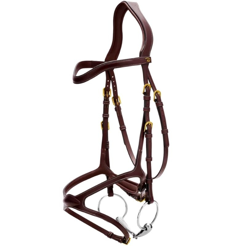 Hoofdstel X-Fit Anatomisch DC Bruin
