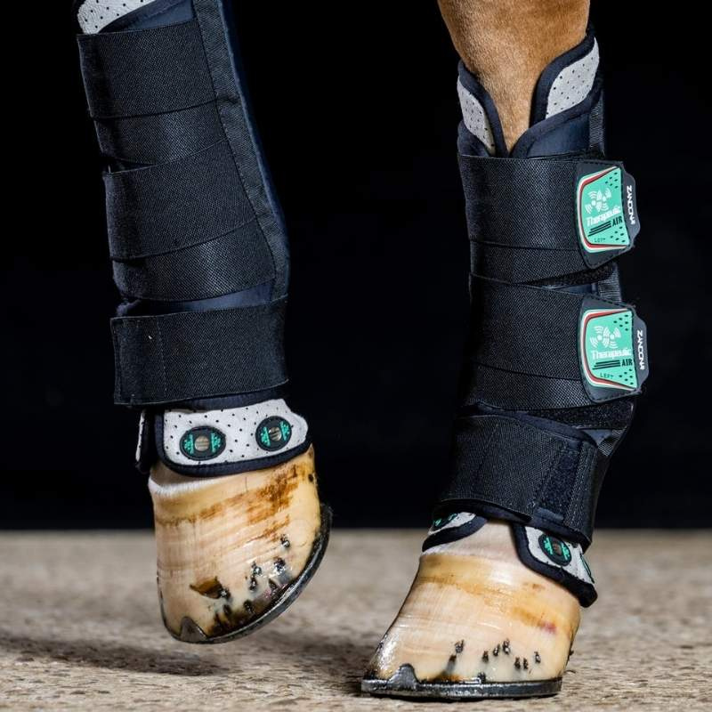 Therapiebeschermers Magnetic Support Boot Air Front Zwart