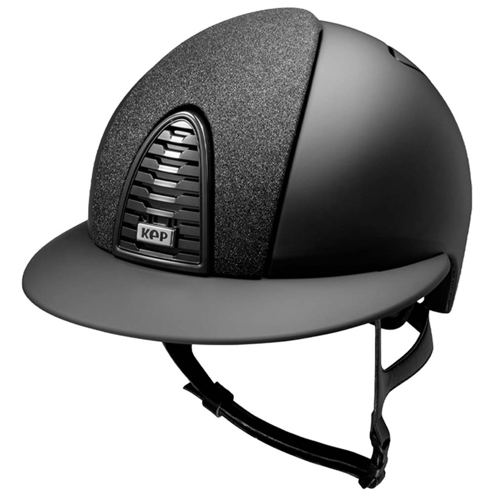 Paardrijcap Cromo 2.0 Matt Polo Inserto Star Zwart