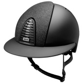 Paardrijcap Cromo 2.0 Matt Polo Inserto Star Zwart Paardrijcap Cromo 2.0 Matt Polo Inserto Star Zwart