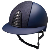 Paardrijcap Cromo 2.0 Matt Polo Inserto Star Marineblauw Paardrijcap Cromo 2.0 Matt Polo Inserto Star Marineblauw