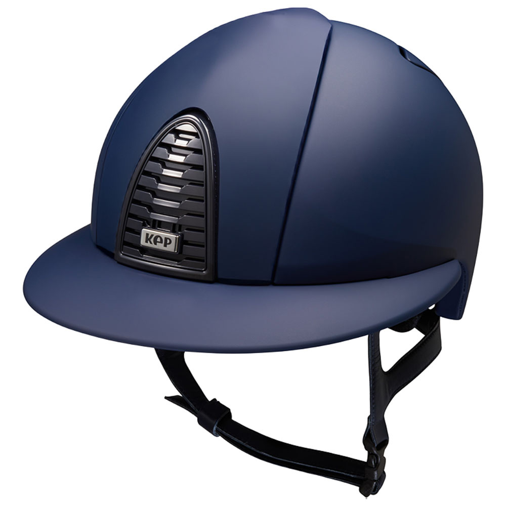 Paardrijcap Cromo 2.0 Matt Polo Marineblauw
