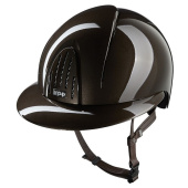 Paardrijcap Smart Nova Metal Polish Polo Bruin Paardrijcap Smart Nova Metal Polish Polo Bruin