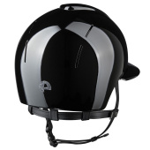 Paardrijcap Smart Nova Metal Polish Polo Star Zwart/Zilver Paardrijcap Smart Nova Metal Polish Polo Star Zwart/Zilver