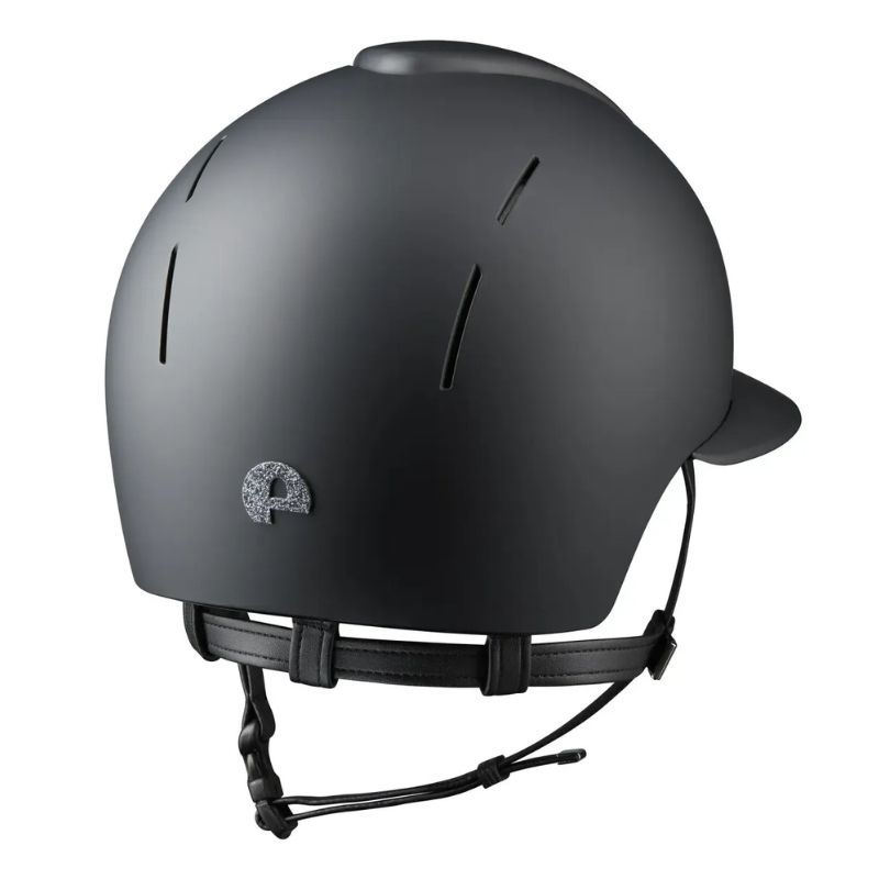 Paardrijcap Smart Nova Matt Polo Star Zwart/Zilver