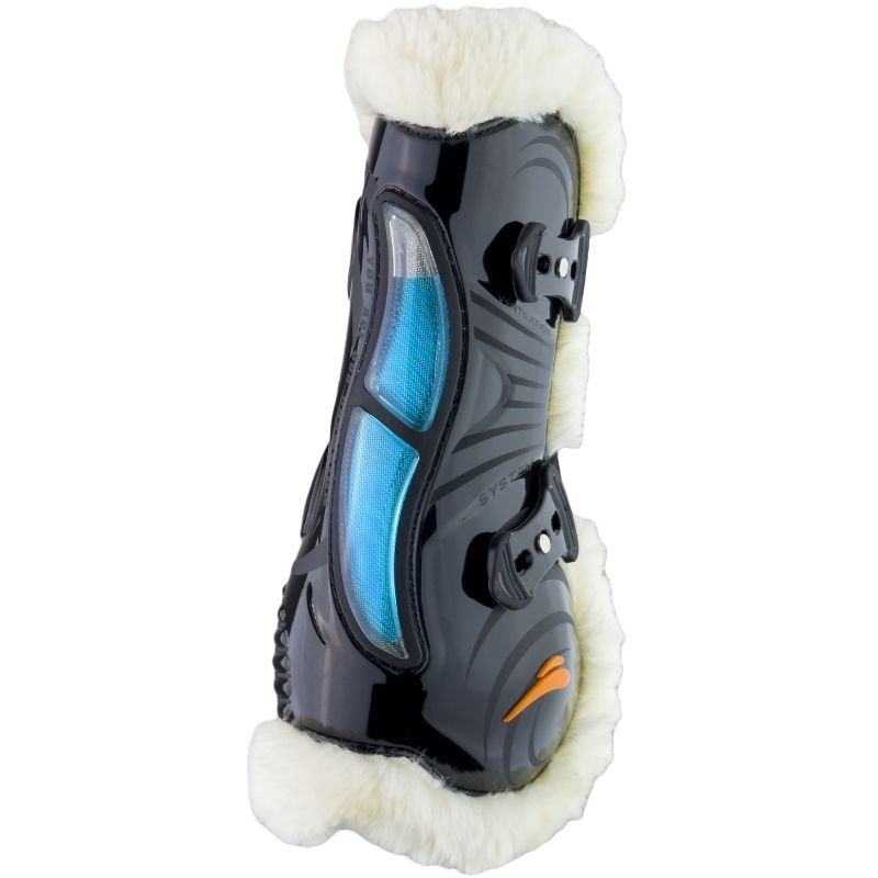 Peesbeschermers eAirshock Fluffy Zwart