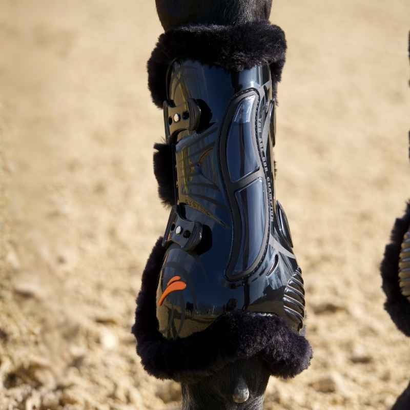 Peesbeschermers eAirshock Legend Fluffy Zwart