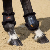Strijklappen eAirshock Legend Velcro Fluffy Zwart Strijklappen eAirshock Legend Velcro Fluffy Zwart