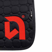 Zadeldekje Octagon Team Equinest Zwart/Rood Zadeldekje Octagon Team Equinest Zwart/Rood