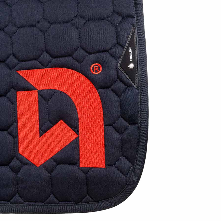Zadeldekje Octagon Team Equinest Marineblauw/Rood
