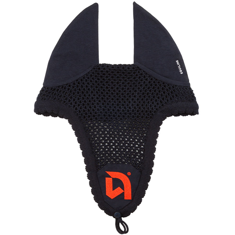 Lange Oornetje Loop Team Equinest Marineblauw/Rood