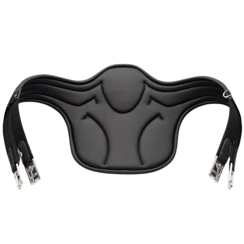 Springsingel met buikflap ES Jumping Zwart