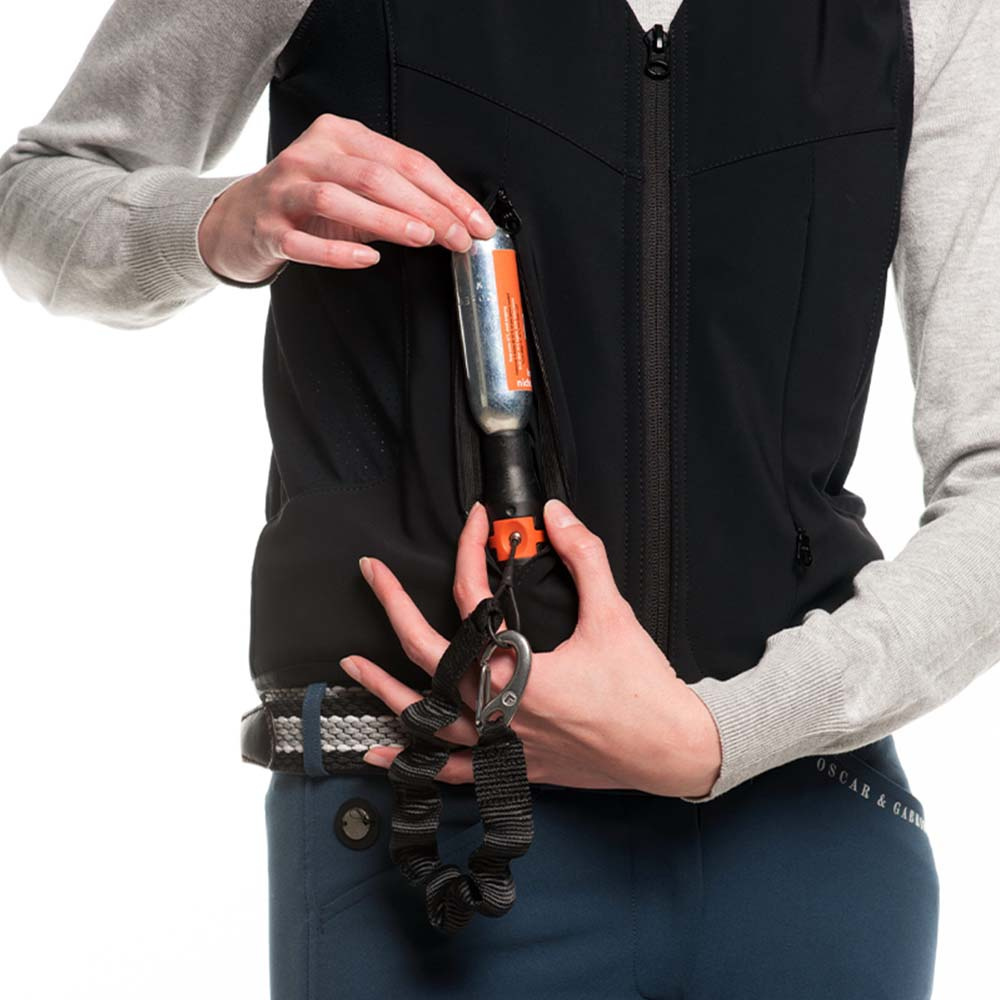 Bungee Cord voor Airbag Zwart