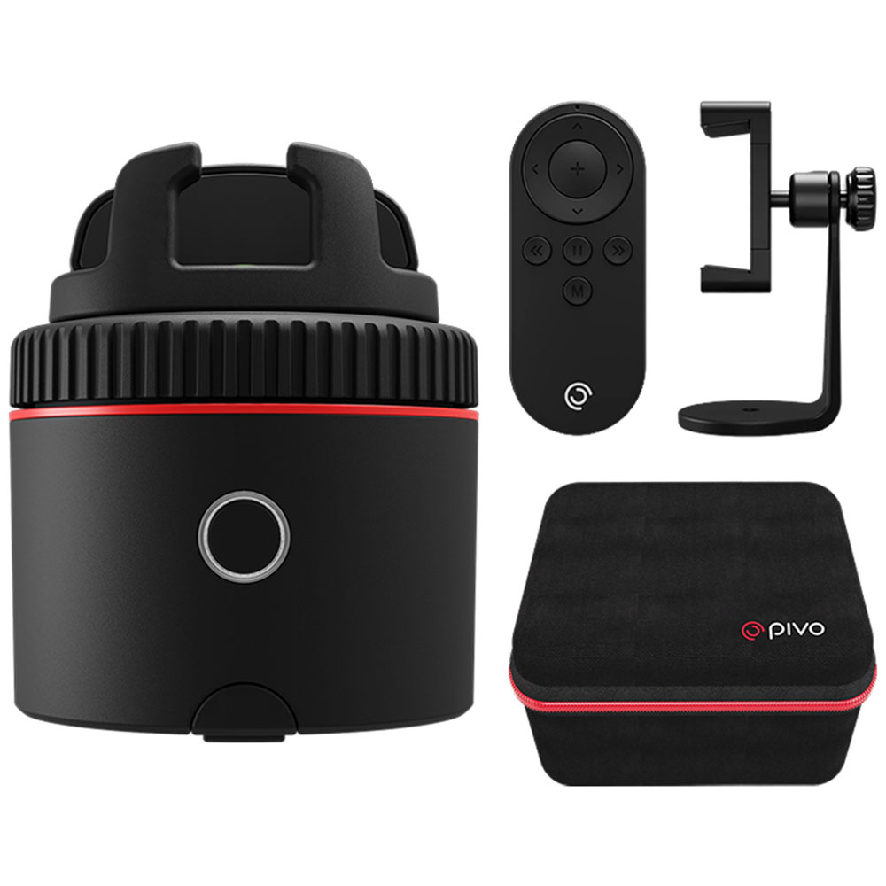 Camera Houder Pivo Pod Starter Pack Zwart/Rood