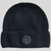 Muts Knitted Wool Zwart Muts Knitted Wool Zwart