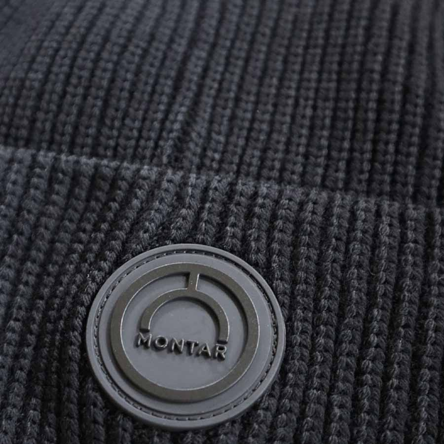 Muts Knitted Wool Zwart