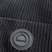 Muts Knitted Wool Zwart Muts Knitted Wool Zwart