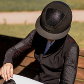 Paardrijcap Star Lady Hunter Zwart Paardrijcap Star Lady Hunter Zwart