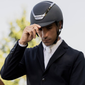 Paardrijcap Dogma Chrome Grijs Paardrijcap Dogma Chrome Grijs