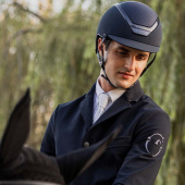 Paardrijcap Dogma Chrome Marineblauw Paardrijcap Dogma Chrome Marineblauw