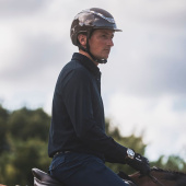 Paardrijcap Dogma Pure Shine Bruin Paardrijcap Dogma Pure Shine Bruin