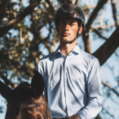 Paardrijcap Dogma Pure Shine Bruin Paardrijcap Dogma Pure Shine Bruin