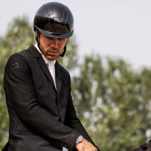 Paardrijcap Kooki Shine Zwart Paardrijcap Kooki Shine Zwart