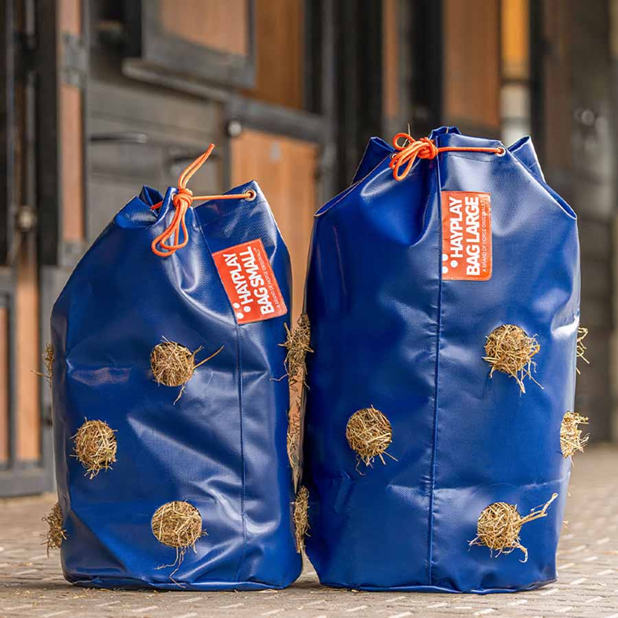 Hooizak HayPlay Tiebag Small Donkerblauw