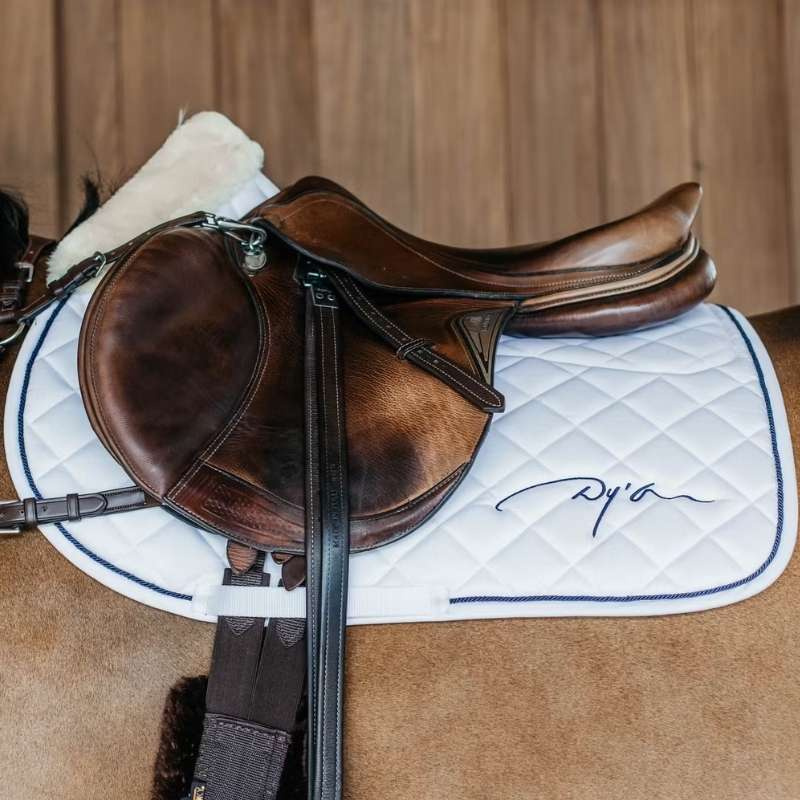 Zadeldekje Skin Friendly Vegan Sheepskin Wit