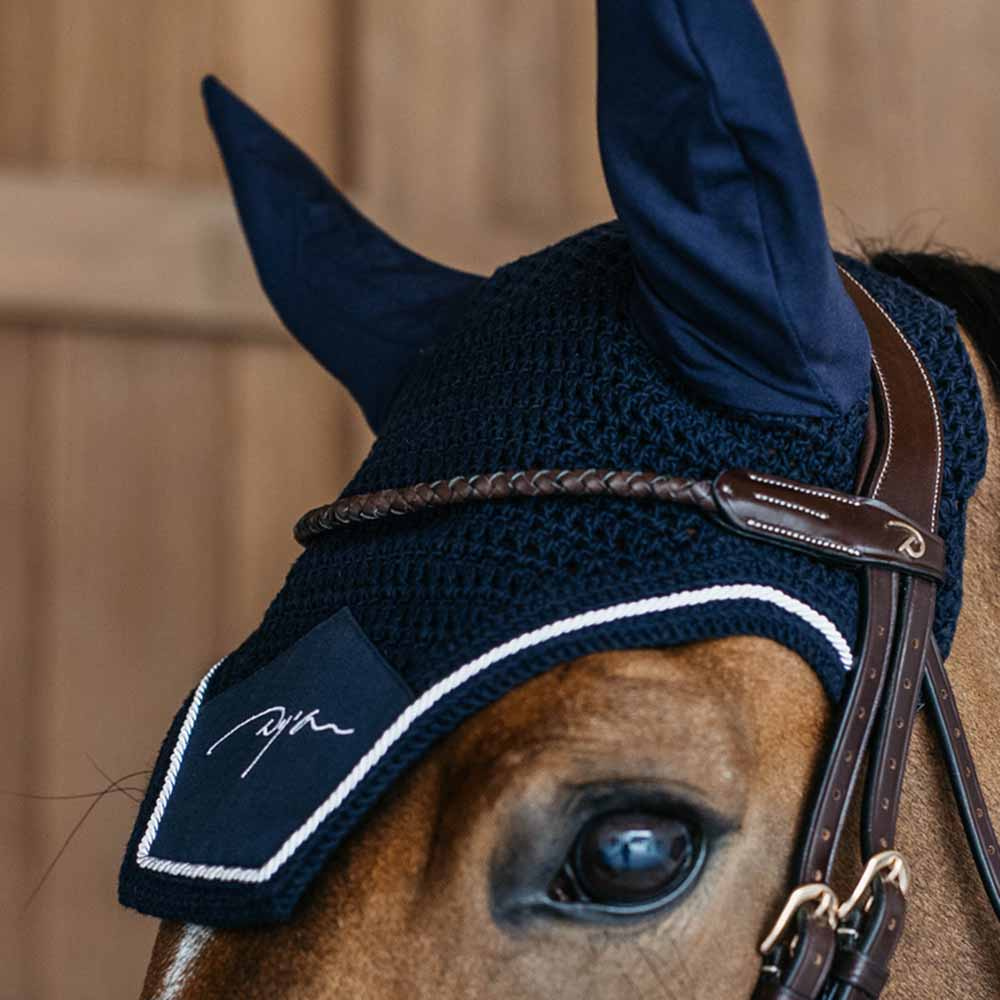 Oornetje Diamond Marineblauw