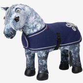 Fleecedeke Toy Pony Marineblauw Fleecedeke Toy Pony Marineblauw