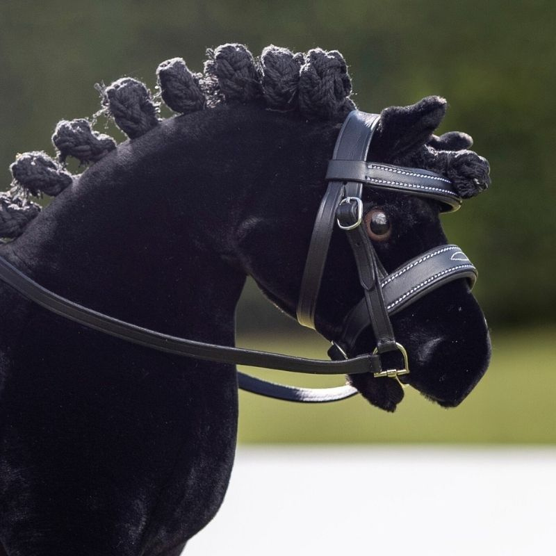 Hoofdstel Toy Pony Zwart
