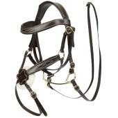 Hoofdstel voor stokpaard Grackle Bruin Hoofdstel voor stokpaard Grackle Bruin