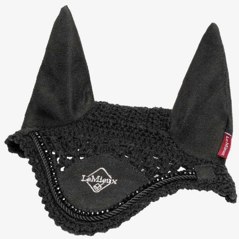 Oornetje voor stokpaard Classic Zwart