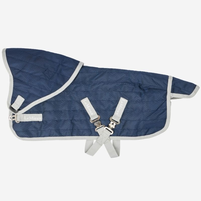 Staldeken Toy Pony Stable-Tek Marineblauw