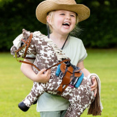 Westernhoofdstel Toy Pony Bruin Westernhoofdstel Toy Pony Bruin