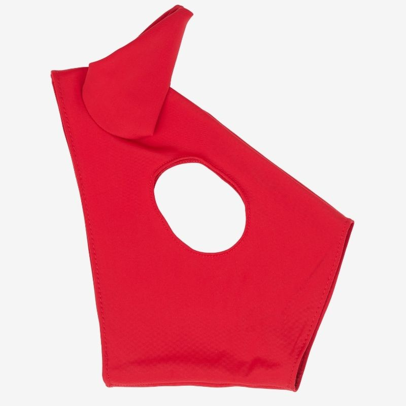 Racekap voor stokpaard Stretch Rood